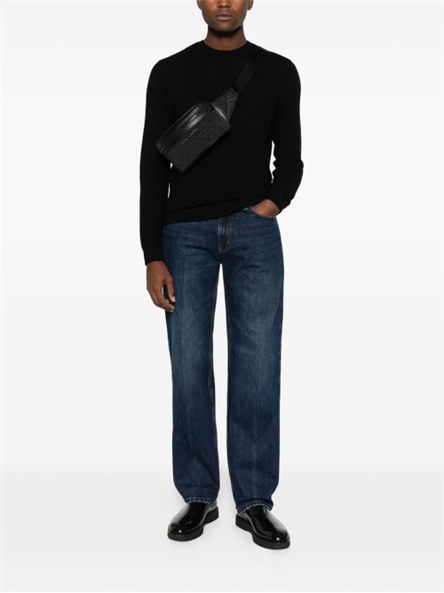 Maglia uomo girocollo in lana EMPORIO ARMANI | EM002196AF13851FC039